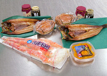 梱包する商品の例