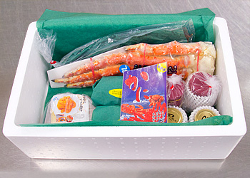 梱包した商品