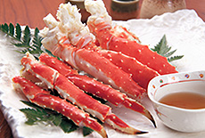 タラバガニ足