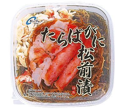 タラバガニ松前漬 カップ入