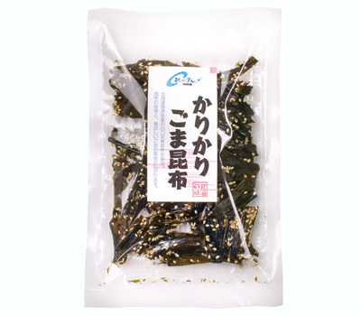 かりかり ごま昆布