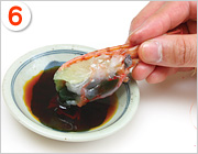 ボタンエビの食べ方6