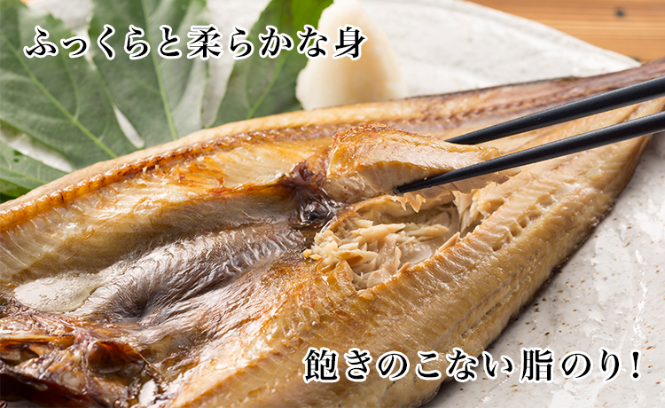 ふっくらと柔らかな身　飽きのこない脂のり！