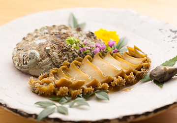 あわびの正油煮