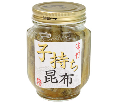 味付子持ち昆布 瓶入