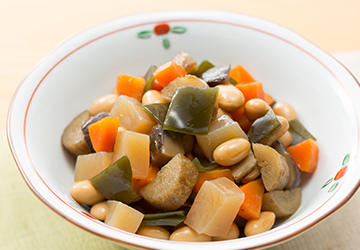 昆布入り五目豆