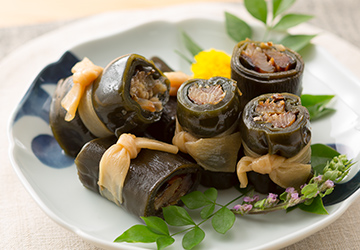 鰊の昆布巻き