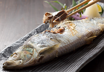 にしんの塩焼き
