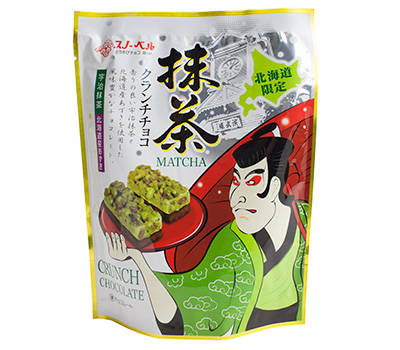 北海道限定 抹茶クランチチョコ