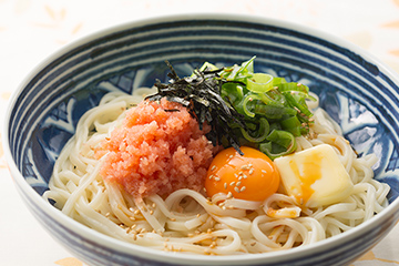 明太釜玉バター