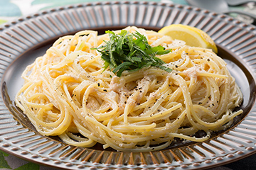 たらこクリームパスタ