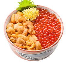 うに・いくら丼
